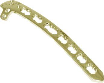 SMPL - Плечова дистально латеральна 2.7/3.5мм. пластина з латеральною підтримкою, ліва, комбіновані отвори, з кутовою стабільністю, титан